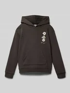 Bluzy dla dziewczynek - Bluza z kapturem i nadrukiem z motywem i logo model ‘SURF FEELING’ - miniaturka - grafika 1