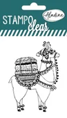 Zabawki kreatywne - Aladine Stempel silikonowy, Lama - miniaturka - grafika 1
