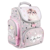 Plecaki szkolne i tornistry - Tornister szkolny My Little Friend Grey Cat - miniaturka - grafika 1