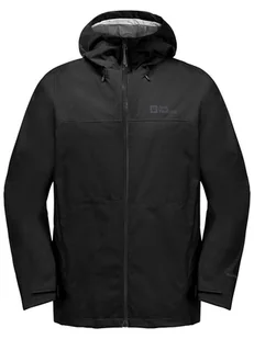 Jack Wolfskin Kurtka funkcyjna "Highest Peak" w kolorze czarnym - Kurtki i kamizelki sportowe męskie - miniaturka - grafika 1