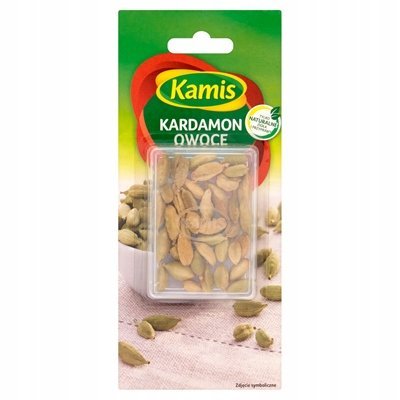KAMIS Kardamon owoce 7 g Aromatyczna przyprawa