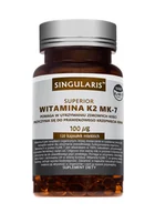Leki przeciwbólowe - SINGULARIS Singularis Witamina K2 MK-7 Superior x 120 kaps - miniaturka - grafika 1