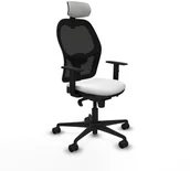 Fotele i krzesła biurowe - Krzesło Biurowe z Zagłówkiem Piqueras y Crespo 1D036N2 Biały - miniaturka - grafika 1