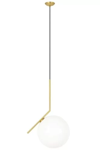 KingHome Lampa wisząca 180x30cm Halm złoto-biała MD10563-1-300T