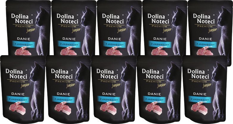 Dolina Noteci Junior Premium z jagnięciną 10x85g