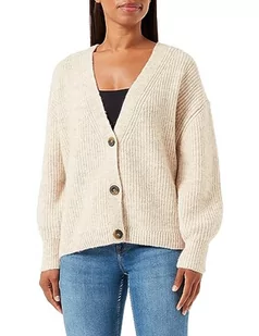 TILDEN Damski sweter z dzianiny oversized 39431303, jasnobeżowy melanż, XS/S, Jasnobeżowy melanż, XS-S - Swetry damskie - miniaturka - grafika 1