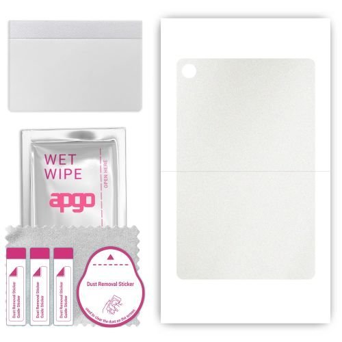 folia naklejka skórka strukturalna na TYŁ do Oppo Pad Air - Matowa Przezroczysta Winylowa - apgo SKINS