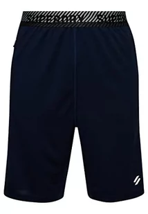 Superdry Core Relaxed Shorts Bluza męska, Rich Navy, M - Bluzy męskie - miniaturka - grafika 1