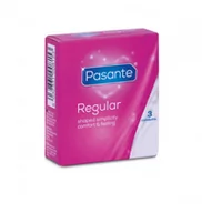 Prezerwatywy - Pasante (UK) Prezerwatywy lubrykowane Pasante - Regular (1 op. / 12 szt.) - miniaturka - grafika 1