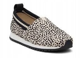 TOMS ALPARGATA SPORTOWE TENISÓWKI DAMSKIE W KROPKI Z TKANINY 36 J0A