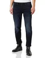 Spodenki męskie - HUGO Męskie spodnie dżinsowe 634, ciemnoniebieskie 405, 34 W/30 l - miniaturka - grafika 1