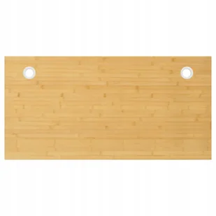 Blat do biurka, 110x55x4 cm, bambusowy - Blaty meblowe i parapety okienne - miniaturka - grafika 1
