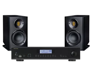 Rotel A14 MK II (czarny) + Carina BS 243.4 (czarny) - Zestawy stereo - miniaturka - grafika 1