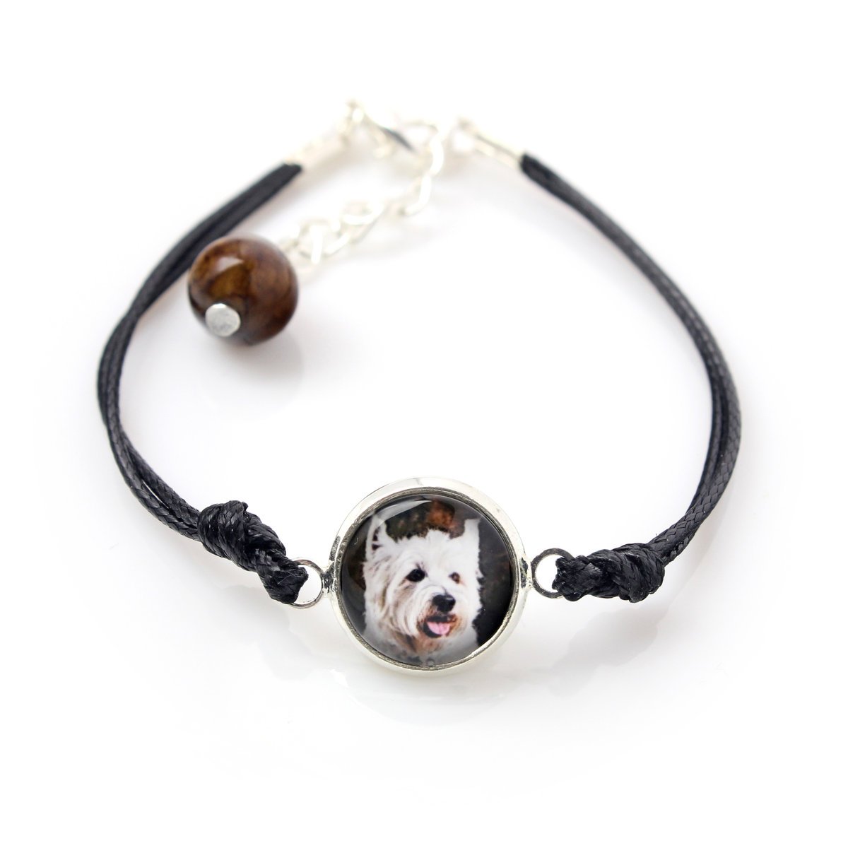 West Highland White Terrier, Westie - bransoletka z twoim zdjęciem handmade, wyjątkowa biżuteria marki Art-Dog
