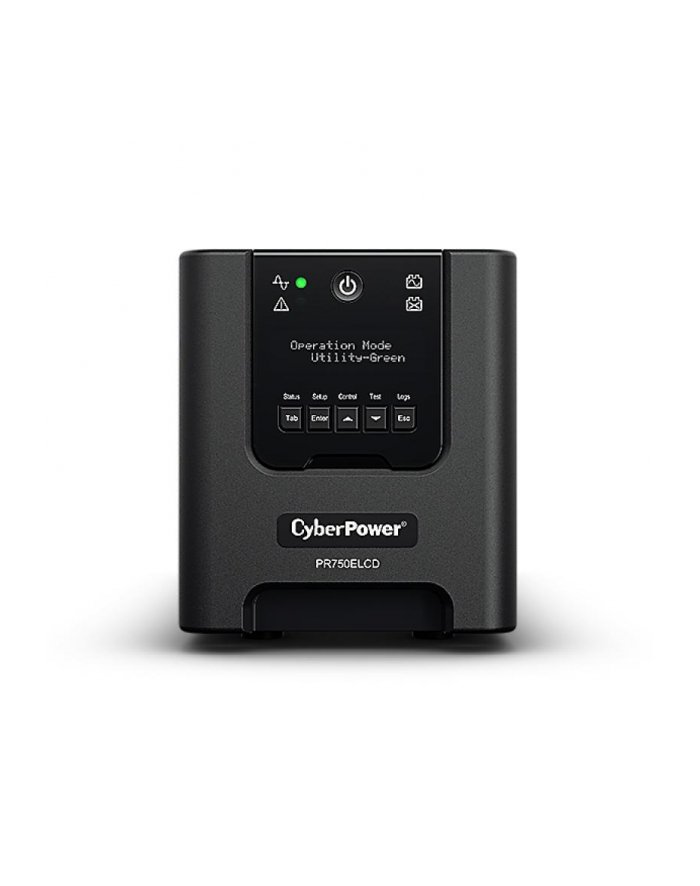 cyber power CyberPower PR750ELCD zasilacz UPS 0,75 kVA 675 W 6 x gniazdo sieciowe 1318524