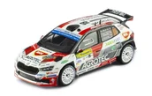 Samochody i pojazdy dla dzieci - Ixo Models Skoda Fabia Rs Rally2 #18 Winner Rally 1:43 Ram907 - miniaturka - grafika 1
