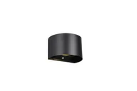 Lampy ogrodowe - RL Light TALENT R27769132 mobilny kinkiet tytanowy LED 2x0,5W IP44 magnetyczny uchwyt czujnik zmierzchu ruchu - miniaturka - grafika 1