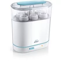 PHILIPS Avent elektryczny sterylizator parowy 3w1 regulowana konstrukcja na 6 butelek [284/03] 9062092 - Podgrzewacze butelek i sterylizatory - miniaturka - grafika 1