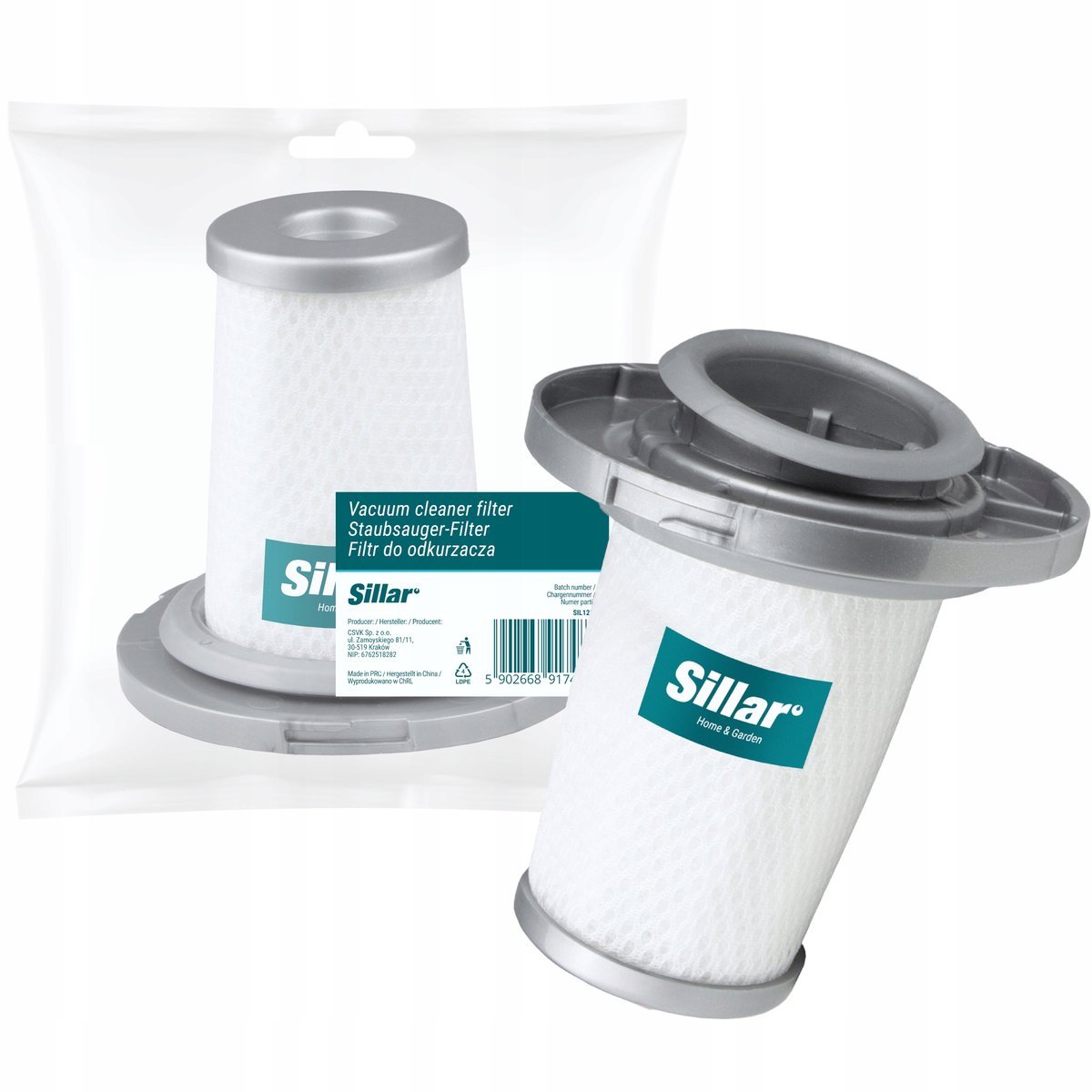 Filtr do Rowenta X-Force 6.60 8.60 Allergy Animal Kit Aqua Essential 1szt.