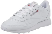 Sneakersy damskie - Reebok Męskie klasyczne skórzane sneakersy, Ftwr Biały Ftwr Biały Czysty szary 3, 41 EU - miniaturka - grafika 1