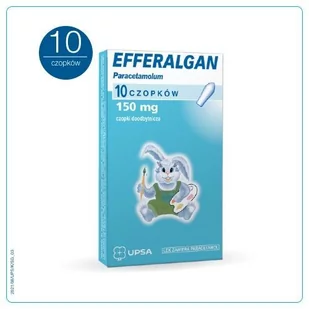 UPSA Efferalgan 150mg 10 szt. - Przeziębienie i grypa - miniaturka - grafika 1