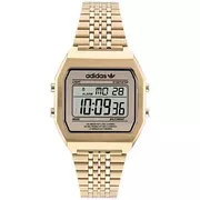 Zegarki męskie - Złoty zegarek adidas Originals Street Digital Two  AOST22074 - miniaturka - grafika 1
