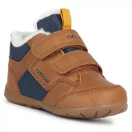 Buty dla chłopców - Półbuty Geox B Elthan Boy B361PB 0MEBC CR6F4 Tobacco/Navy - miniaturka - grafika 1