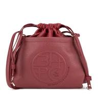 Torebki damskie - Torebka Beverly Hills Polo Club BHPC-K-042-06 Czerwony - miniaturka - grafika 1