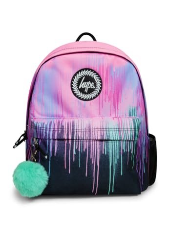 Hype Unisex Różowy plecak Graffiti Drips, jeden rozmiar, różowy, Rozmiar uniwersalny