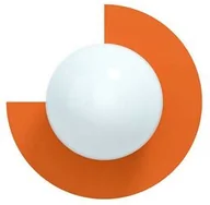 Lampy ścienne - Swedish Ninja - Candy Big Circle 270 L Lampa Ścienna Zesty Orange Swedish Ninja - miniaturka - grafika 1