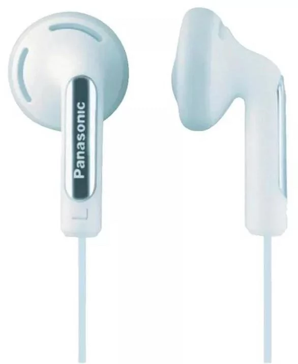 Panasonic RP HV 154 E-K słuchawki douszne (długo$210ć kabla: 1,2 m, złocone zł$211cza 3,5 mm , akustyka XBS), kolor czarny biały 5025232494200