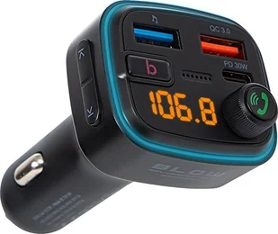 Transmiter FM Blow 74-177# Transmiter fm blow bluetooth5.3+qc3.0 +pd 30w - Transmitery FM - miniaturka - grafika 1