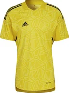Koszulki męskie - Adidas Koszulka męska adidas Condivo 22 Goalkeeper Jersey Short Sleeve żółta HF0138 XL - miniaturka - grafika 1