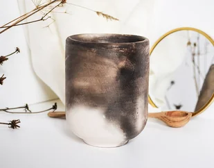 Ceramiczny unikatowy kubek handmade, 250 ml - Kubki - miniaturka - grafika 1
