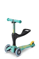 Hulajnogi - Mini Micro, hulajnoga, 3w1 Deluxe Eco, Miętowa - miniaturka - grafika 1