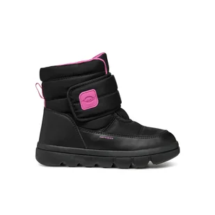 Dziecięce Śniegowce GEOX J WILLABOOM GIRL B A J46HWC-0FU54-C0922J – Czarny - Śniegowce damskie - miniaturka - grafika 1