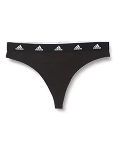 adidas bielizna damska stringi, czarny, XS - Majtki damskie - miniaturka - grafika 1