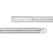 Poziomice, łaty, miary - Drel Przymiar liniowy stal nierdzewna 1000 mm - miniaturka - grafika 1