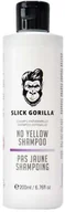 Szampony do włosów - Slick Gorilla No Yellow Szampon do włosów blond, rozjaśnianych i siwych, 200ml standard - miniaturka - grafika 1