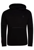 Bluzy męskie - Superdry Męska bluza z kapturem, Czarny, 3XL - miniaturka - grafika 1