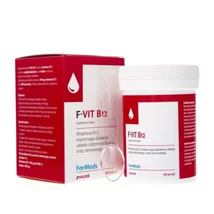 ForMEDS F-VIT B12 (metylokobalamina) 298 - Witaminy i minerały - miniaturka - grafika 1