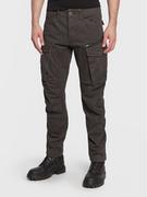 Spodnie męskie - G-Star Raw Spodnie materiałowe Rovic D02190-C893-5812 Szary Regular Fit - miniaturka - grafika 1