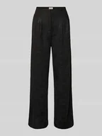 Spodnie damskie - Spodnie materiałowe z kieszeniami z tyłu model ‘KATE’ - miniaturka - grafika 1