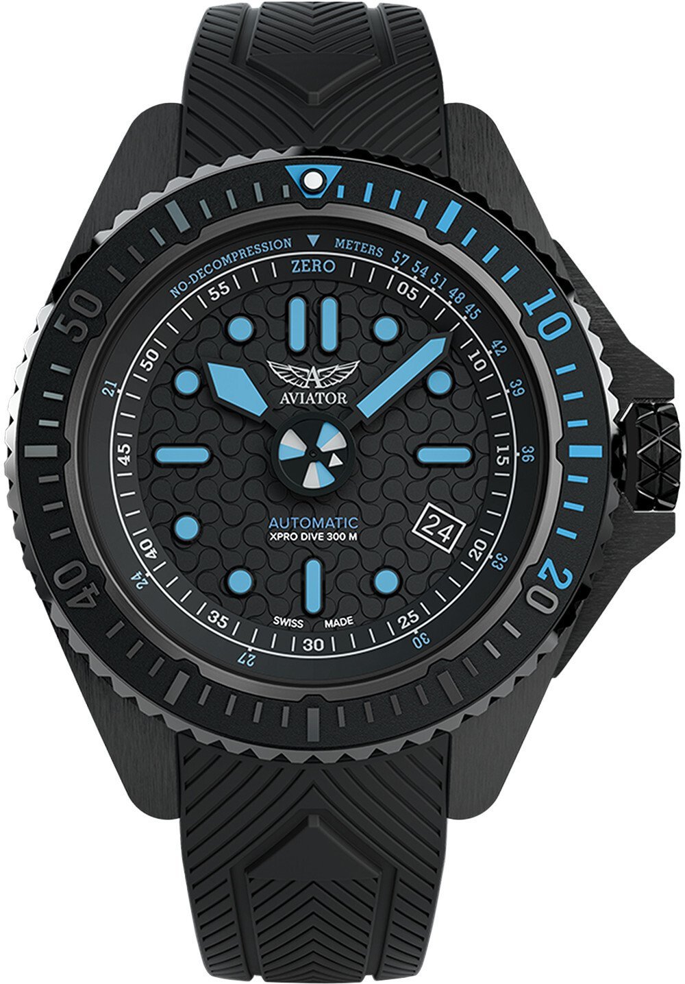 Zegarek męski Aviator V.1.43.5.369.6 czarny