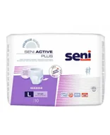 Pieluchy dla dorosłych - Seni Active Plus Majtki chłonne L, 10 sztuk - miniaturka - grafika 1