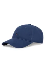 Czapki męskie - Tommy Hilfiger Czapka z daszkiem Th Flag '85 Soft 6 Panel Cap AM0AM12531 Granatowy - miniaturka - grafika 1