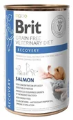 Mokra karma dla psów - BRIT Grain Free Veterinary Diets Dog and Cat Can Recovery Salmon 400g (puszka) - miniaturka - grafika 1