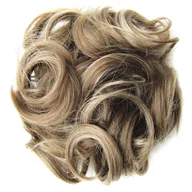 Ozdoby do włosów - Doczepiany kok na gumce treska gęste włosy - miniaturka - grafika 1