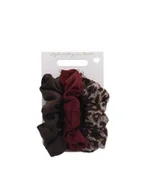 Ozdoby do włosów - Solida Scrunchie mehrfarbig 7,5cm Gumka do włosów 3 szt. - miniaturka - grafika 1