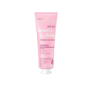 Eveline BEAUTY GLOW Krem d/rak wzmacnijacy 50ml - Kremy i maski do rąk - miniaturka - grafika 1
